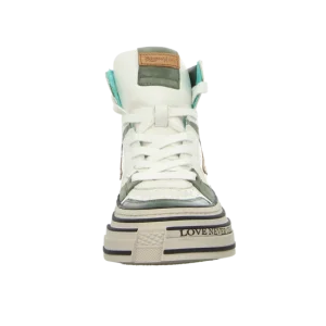 Rebecca White Sneaker High Top Für Damen 21