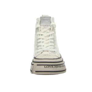Rebecca White Sneaker High Top Für Damen 21