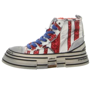 Rebecca White Sneaker High Top Für Damen 11