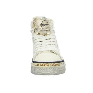 Rebecca White Sneaker High Top Für Damen 21