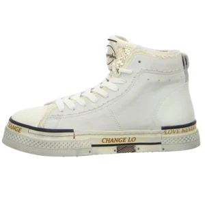 Rebecca White Sneaker High Top Für Damen 11