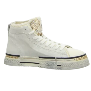 Rebecca White Sneaker High Top Für Damen 19