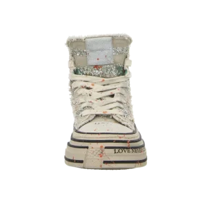 Rebecca White Sneaker High Top Für Damen 21