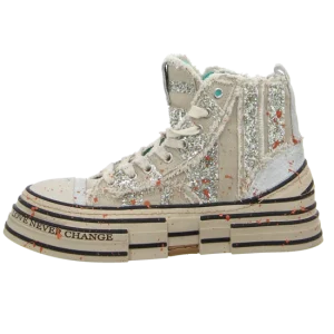 Rebecca White Sneaker High Top Für Damen 11