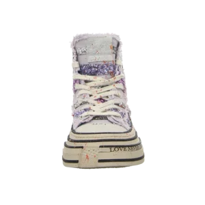 Rebecca White Sneaker High Top Für Damen 21