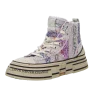 Rebecca White Sneaker High Top Für Damen 23