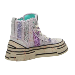 Rebecca White Sneaker High Top Für Damen 17